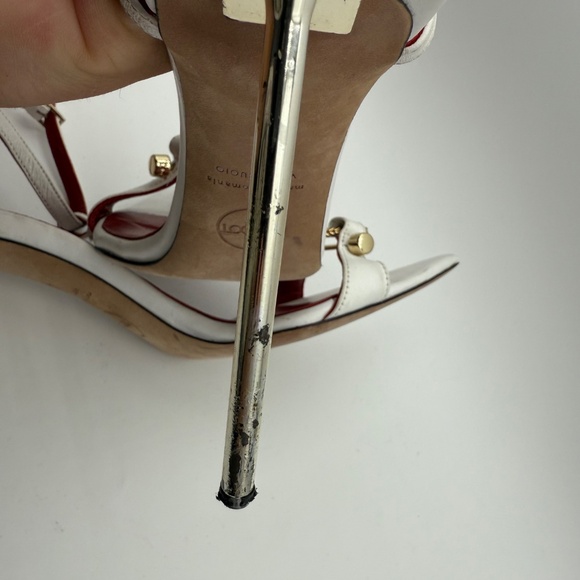 HARDOT RICH B*TCH STILETTO STRAPPY HEELS SIZE 41 - Picture 9 of 10